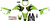 D'COR VISUALS Graphic Kit - '21 Monster Energy - Kawasaki - KX '03-'08 [2020501]