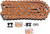 RK 520 - Max X Chain - 120 Links - Orange [520MAXX120DD]