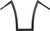 TODD'S CYCLE Handlebar - 1-1/2" Strip - 20" - Flat Black [06014894]