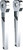 TODD'S CYCLE Risers - 1" Clamping - 10" Rise - Chrome [TDR1110]