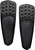 ACCUTRONIX Front Floorboards - Extended - Black - Drilled - Teardrop - Chief [FBF91DTB]