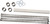 RACE TECH Front Fork Spring Kit - 0.40 kg/mm - 0.46 kg/mm [FRSP 3750K]