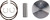 Wossner Piston Kit - 61.96 mm - Beta [8325DB]