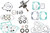 VERTEX Engine Rebuild Kit - KTM 250 XC/XC-W| Husqvarna TE250 [WR101091]
