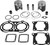 VERTEX Top End Piston Kit - 63.95 mm -Yamaha YZ350 Banshee [VTK22568]