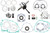 WISECO Engine Rebuild Kit - 88.00 mm - Honda TRX400EX/X [PWR131B880]