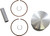 WISECO Piston Kit - 74.00 mm - Fuji Engine Type - Polaris [2417M07400]