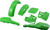 UFO Replacement Body Kit - OEM Green - Kawasaki - KX '87 [KAKIT191@026]