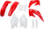 UFO Body Kit - OEM Red/White - Honda - CR '02-'03 [HOKIT101F@999]