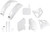 UFO Body Kit - White OEM - Yamaha - YZ '90 [YAKIT293@999]