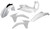 ACERBIS 2205470002 PLASTIC KIT WHITE