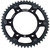 FIRE POWER FPH-210-49-BLK REAR SPROCKET HYBRID 49T BLK/SIL