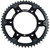 FIRE POWER FPH-210-51-BLK REAR SPROCKET HYBRID 51T BLK/SIL