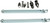 HARDDRIVE 086072 DOCKING HARDWARE KIT CHROME FXDB 09-17