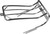 HARDDRIVE 77-0037 LUGGAGE RACK CHROME FXWG/ FXST BOBTAIL FENDER