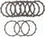 HARDDRIVE HD7007 ORGANIC CLUTCH FRICTION PLATES SET