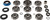 ALL BALLS 25-7012 TRANSMISSION BEARING AND SEAL KIT