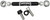 SANTORO FABWORX SF30031 SHIFT LINKAGE MID-CTRLS BLACK M8 SOFTAIL