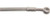 GBRAKES FK003D458-2 BRAKE LINE FRONT HON