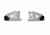 RIVAL POWERSPORTS USA 24.7124.1-4 FRONT A ARM GUARDS ALLOY