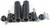 SHOGUN 755-6129 COMPLETE SLIDER KIT BLACK