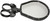 AXIA MOD6FSM-BK 6" ROUND FOLDING SIDE MIRROR 2 CLAMPS NEEDED