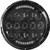 CYRON ABIG7-A6K HEADLIGHT 7" BLACK