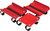 SUPERCADDY Caddy - Pro - Red - Set [PC200RD]