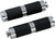 ACCUTRONIX Toe Peg - with Rubber - Chrome/Black [PT120SRC]