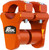 ROX SPEED FX Pivoting Handlebar Risers for 1-1/8" Bar Clamps - 1-3/4" - KTM Orange [3RP2PPLO]