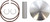 Wossner Piston Kit - 64.44 mm - Yamaha [8075D050]