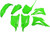 UFO Replacement Body Kit - OEM Green - Kawasaki - KX '14-'21 [KAKIT222@026]