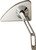 PRO-ONE Mirror - Mini w/V2 Cut-Out Stem - Chrome - Right [102130]