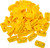 STUD BOY Double Backing Plates - Pro Series Super Lite - Yellow - 48 Pack [2522P2YEL]
