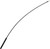 MOTION PRO Blackout Top Half Clutch Cable - -3.1" [062426]