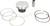 WISECO Piston Kit - 62.00 mm - Polaris [40143M06200]