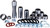 FACTORY LINKS Linkage Bearing Rebuild Kit - Honda [LRKH165]