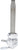 Pingel Round Fuel Valve - Flamed Chrome - 22 mm [1311CF]
