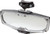 seizmik Mirror - Halo R - Rear View w/LED Cabin Light - Rectangle - Black w/Silver Bezel [5618001]