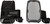 seizmik Mirrors - Embark - Side View - Rectangle - Black - Polaris Pro-Fit/Can Am Profiled ROPS - Pair [5618106]