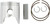 WISECO Piston Kit - Standard - Fuji Engine Type - Polaris [2366M06660]