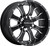 RACELINE WHEELS Wheel - Mamba - Front/Rear - Black/Machined - 15x7 - 4/156 - 4+3 [A775705643]