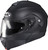 Open Box HJC EP25NUSJXBSV C91 Solid Modular Helmet - Solid Semi-Flat Black 4XL
