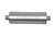 Gibson MWA Superflow Center/Center Round Muffler - 5x10in/2.5in Inlet/2.5in Outlet - Stainless - BM0113