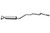 Gibson 97-99 Ford Explorer XL 4.0L 2.5in Cat-Back Single Exhaust - Stainless - 619687