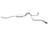 Gibson 01-05 Ford Ranger XL 2.3L 1.75in Cat-Back Dual Extreme Exhaust - Aluminized - 9704