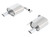 Borla S Type Rear Section 15-17 Ford Mustang 2.3L EcoBoost MT/AT 2.25in pipe 4in tip - 11889
