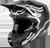 FLY RACING 73-44502X FORMULA S CARBON BYTE HELMET BLACK CARBON/GREY/SILVER 2X - Open Box