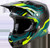 FLY RACING 73-4453XS FORMULA S CARBON BYTE HELMET BLACK CARBON/TEAL/LIME XS - Open Box