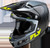 FLY RACING 73-4464X FORMULA S CARBON PROTOCOL HLMT BLACK CARBON/GREY/HI-VIS XL - Open Box